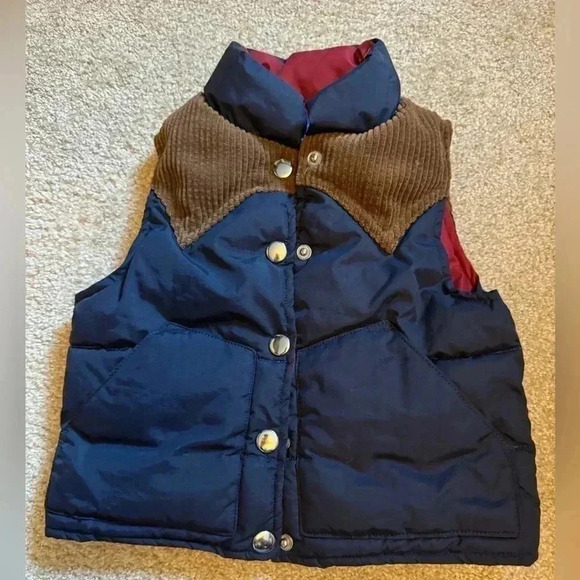 SOLD OUT Frankie Navy Vest - Maisonette - Picture 4 of 7